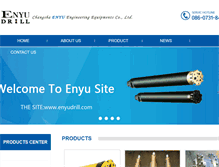 Tablet Screenshot of enyudrill.com